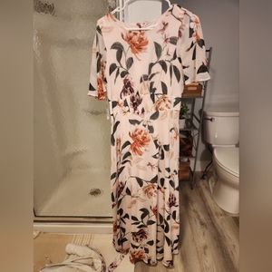 Calvin Klein Chiffon Maxi Dress